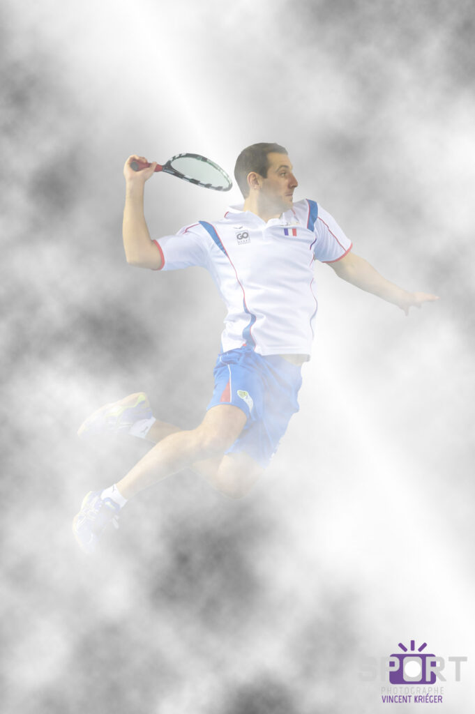 Guillaume MOUREY - Équipe de France Guillaume MOUREY - Équipe de France de Crossminton